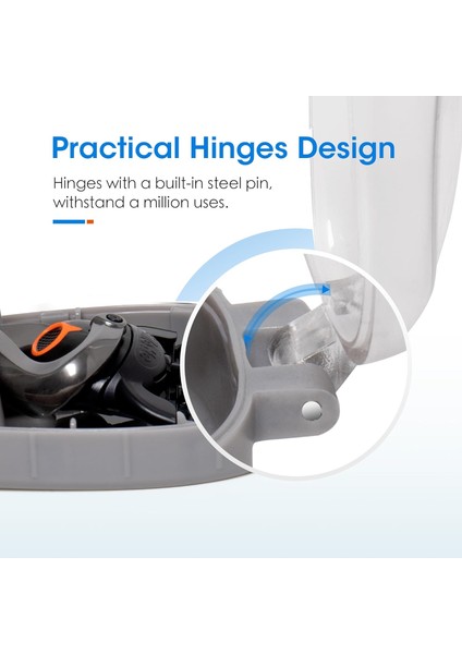 Seyahat Kutusu - Tıraş Seti Düzenleyici - Tıraş Jilet Kutusu - Tıraş Jilet Kabı - Jilet Saklama Kabı - Tıraş Kutusu 1 Adet