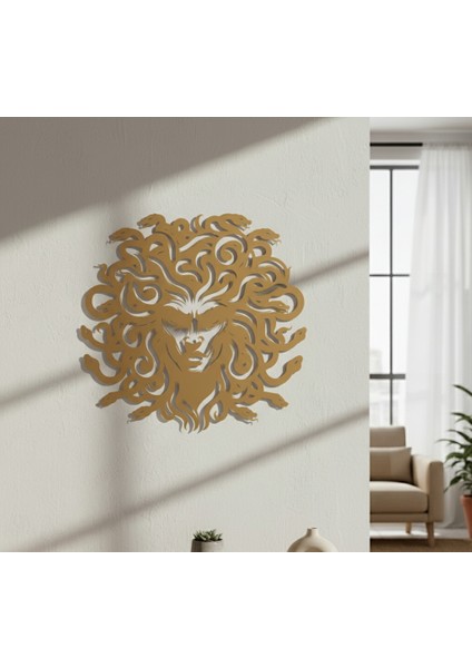 Medusa Çerçevesiz Dekoratif Ahşap Tablo indirimleri