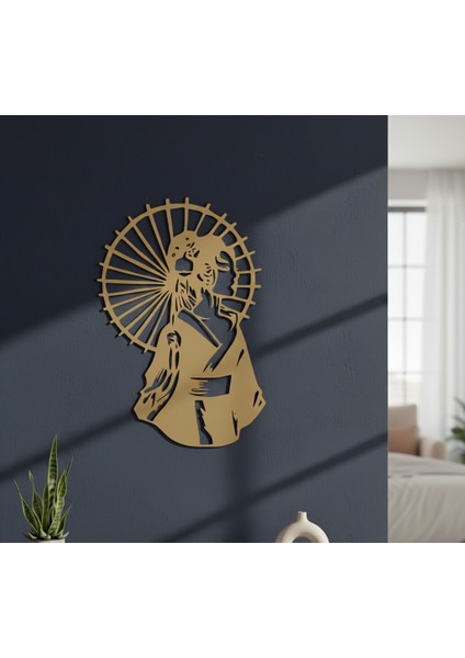 Geisha Çerçevesiz Dekoratif Ahşap Tablo fırsatları