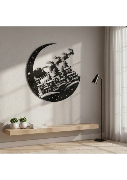 Yeni Yıl Çerçevesiz Dekoratif Ahşap Tablo indirimleri