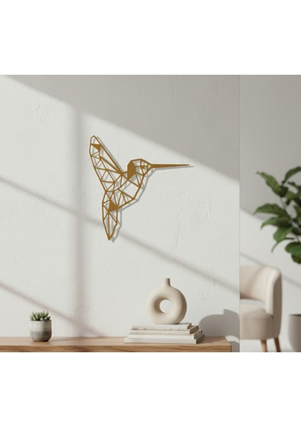 Geometrik Kuş Çerçevesiz Dekoratif Ahşap Tablo fiyatları