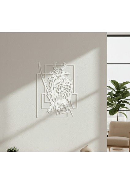 Samurai Çerçevesiz Dekoratif Ahşap Tablo indirimleri