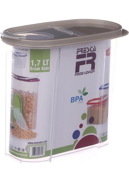 1,7 Litre Erzak Kabı