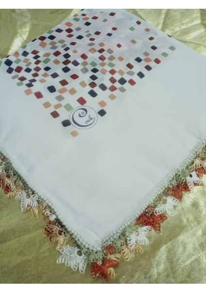 ve Reyhan El Emeği Iğne Oyası Yazma , Fular ,yemeni, Mevlit Örtüsü ,hediyelik 4 Kenarı Oyalı fiyatları