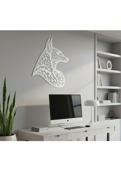 Anubis Çerçevesiz Dekoratif Ahşap Tablo