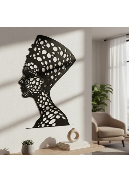 Nefertiti Çerçevesiz Dekoratif Ahşap Tablo modelleri