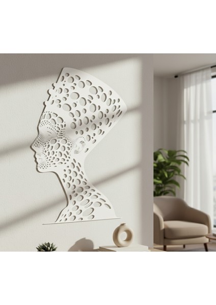 Nefertiti Çerçevesiz Dekoratif Ahşap Tablo indirimleri