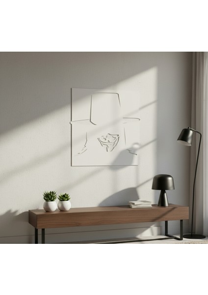 V Çerçevesiz Dekoratif Ahşap Tablo indirimleri