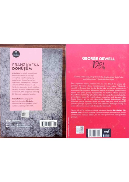 George Orwell 1984 - Franz Kafka Dönüşüm fiyatları