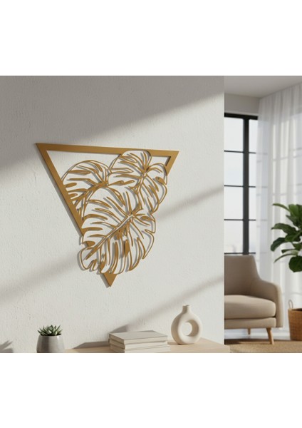 Amazon Yaprak Çerçevesiz Dekoratif Ahşap Tablo