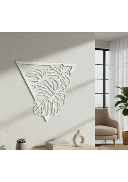 Amazon Yaprak Çerçevesiz Dekoratif Ahşap Tablo