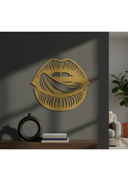 Dudak Çerçevesiz Dekoratif Ahşap Tablo fırsatları