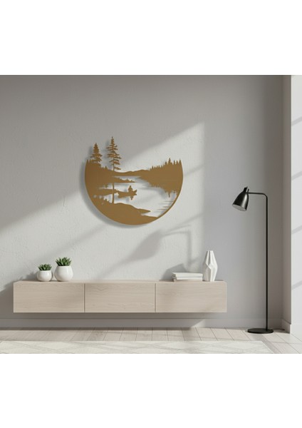 Yalnız Kanocu Çerçevesiz Dekoratif Ahşap Tablo indirimleri