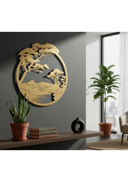 Serenity Çerçevesiz Dekoratif Ahşap Tablo fiyatları