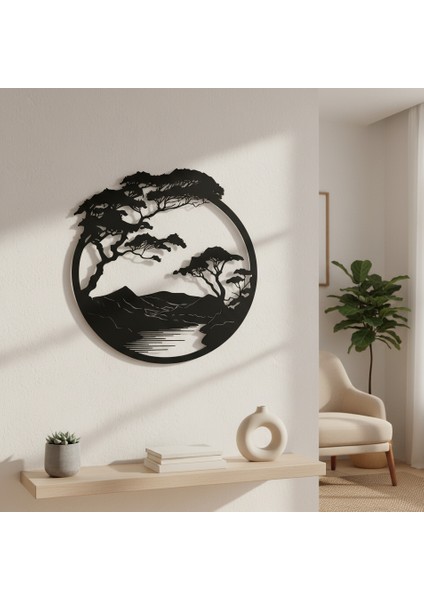 Serenity Çerçevesiz Dekoratif Ahşap Tablo modelleri