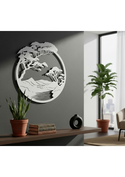 Serenity Çerçevesiz Dekoratif Ahşap Tablo