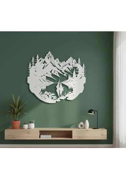 Yelkenli Çerçevesiz Dekoratif Ahşap Tablo indirimleri