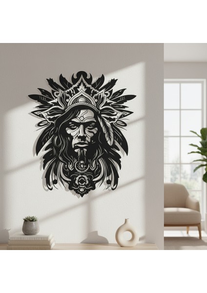 Ölü Adam Çerçevesiz Dekoratif Ahşap Tablo modelleri