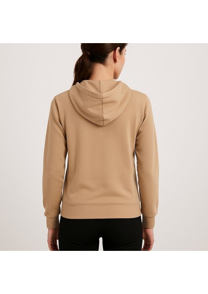Unisex Bej Kapüşonlu Sweatshirt – Rahat Kalıp, Yumuşak Kumaş, Kanguru Cepli, Günlük & Spor Kullanım modelleri