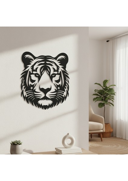 Kaplan Başı Çerçevesiz Dekoratif Ahşap Tablo modelleri