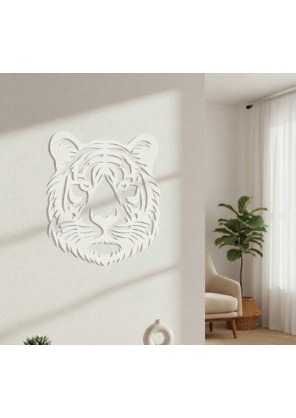 Kaplan Başı Çerçevesiz Dekoratif Ahşap Tablo indirimleri