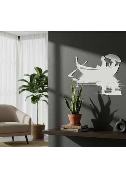 Sandal Çerçevesiz Dekoratif Ahşap Tablo