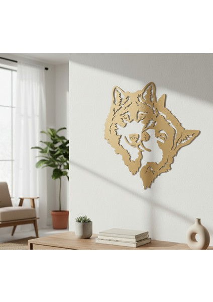 Kurt Çift Çerçevesiz Dekoratif Ahşap Tablo modelleri