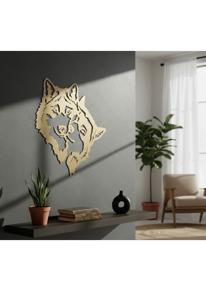 Kurt Çift Çerçevesiz Dekoratif Ahşap Tablo fırsatları