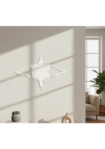 Yalnız Tekne Çerçevesiz Dekoratif Ahşap Tablo