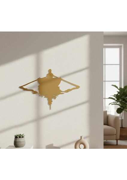 Yalnız Tekne Çerçevesiz Dekoratif Ahşap Tablo modelleri