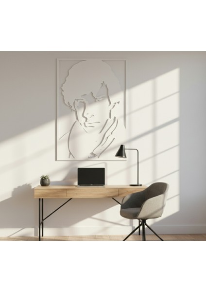 Benedict Cumberbatch Çerçevesiz Dekoratif Ahşap Tablo