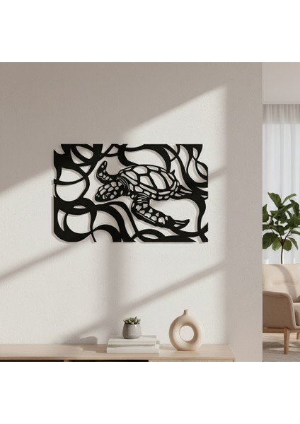 Kaplumbağa Çerçevesiz Dekoratif Ahşap Tablo indirimleri