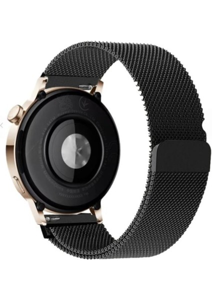 Watch Gt3 Elegant 42MM / Gt2 42MM Uyumlu Manyetik Milanese Loop Metal Saat Kordonu – 20MM fiyatları