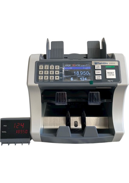 S300 (2cıs) Para Sayma Makinesi Printerli