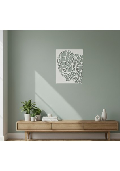 Örümcek Adam Çerçevesiz Dekoratif Ahşap Tablo