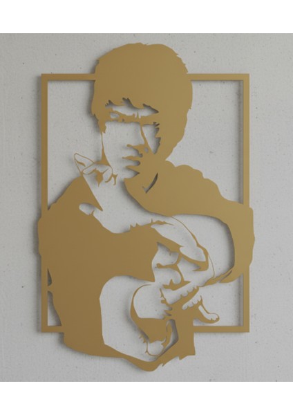 Bruce Lee Çerçevesiz Dekoratif Ahşap Tablo modelleri