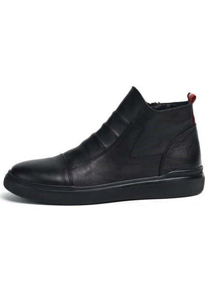 3025350 Siyah Kışlık Fermuarlı Erkek Bot fırsatları