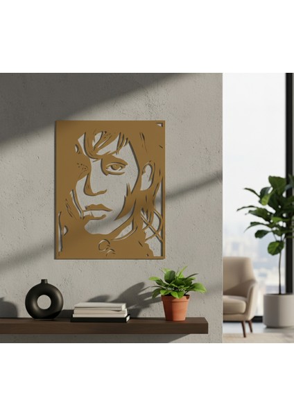 Edward Scissorhands Çerçevesiz Dekoratif Ahşap Tablo modelleri