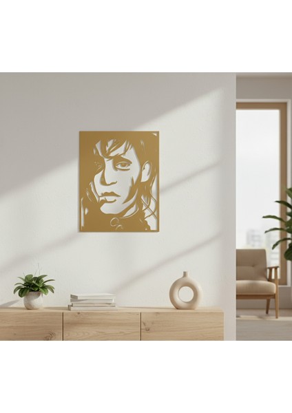 Edward Scissorhands Çerçevesiz Dekoratif Ahşap Tablo fırsatları