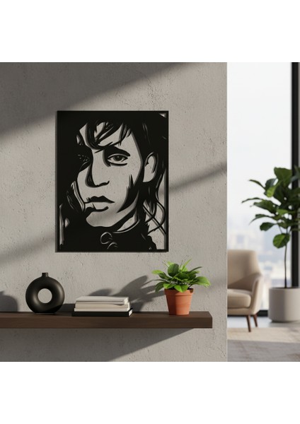 Edward Scissorhands Çerçevesiz Dekoratif Ahşap Tablo indirimleri