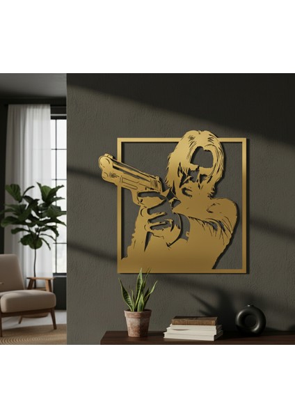 John Wick Çerçevesiz Dekoratif Ahşap Tablo fırsatları