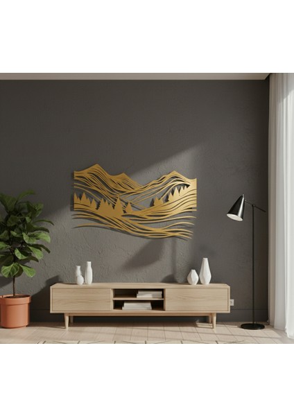 Vadi Çerçevesiz Dekoratif Ahşap Tablo fiyatları