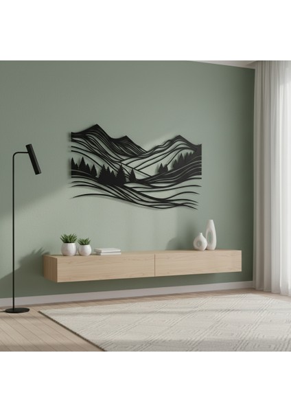 Vadi Çerçevesiz Dekoratif Ahşap Tablo modelleri