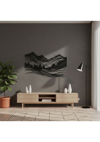 Vadi Çerçevesiz Dekoratif Ahşap Tablo fırsatları