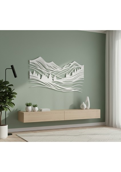 Vadi Çerçevesiz Dekoratif Ahşap Tablo indirimleri