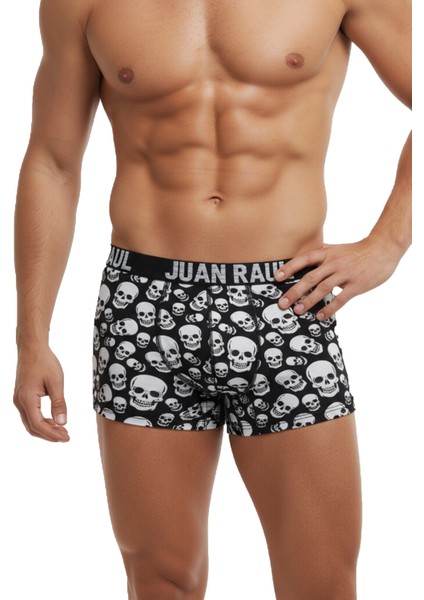 Erkek Çok Renkli 4’lü Desenli Likralı Boxer Seti – Esnek, Dar Kesim, Konforlu Iç Giyim 2603110 modelleri