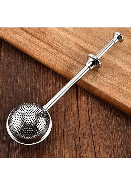 ☕ Ivory Bitki Çay Süzgeci – Çay Keyfinize Zarif Bir Dokunuş!