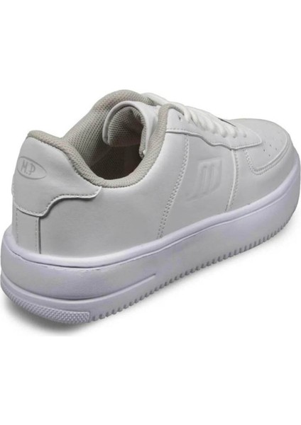 Mp 242-1082 Beyaz Erkek Bağcıklı Spor Ayakkabı