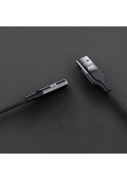 Juo Usb-A To 3.5mm Kulaklık Mikrofon Aux Dönüştürücü Harici Ses Kartı fiyatları