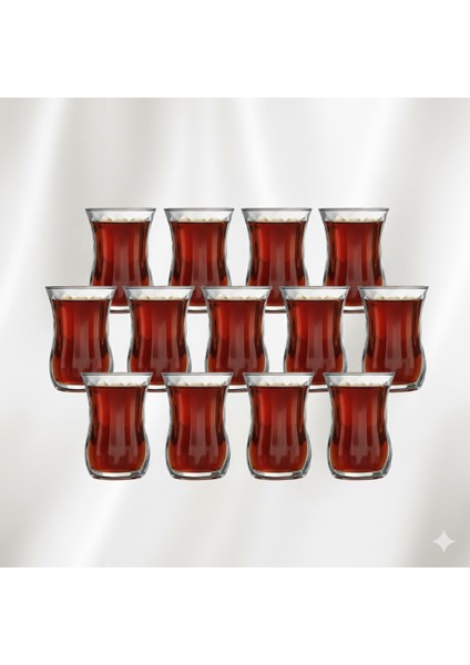 12 Li Optikli Çay Bardağı modelleri